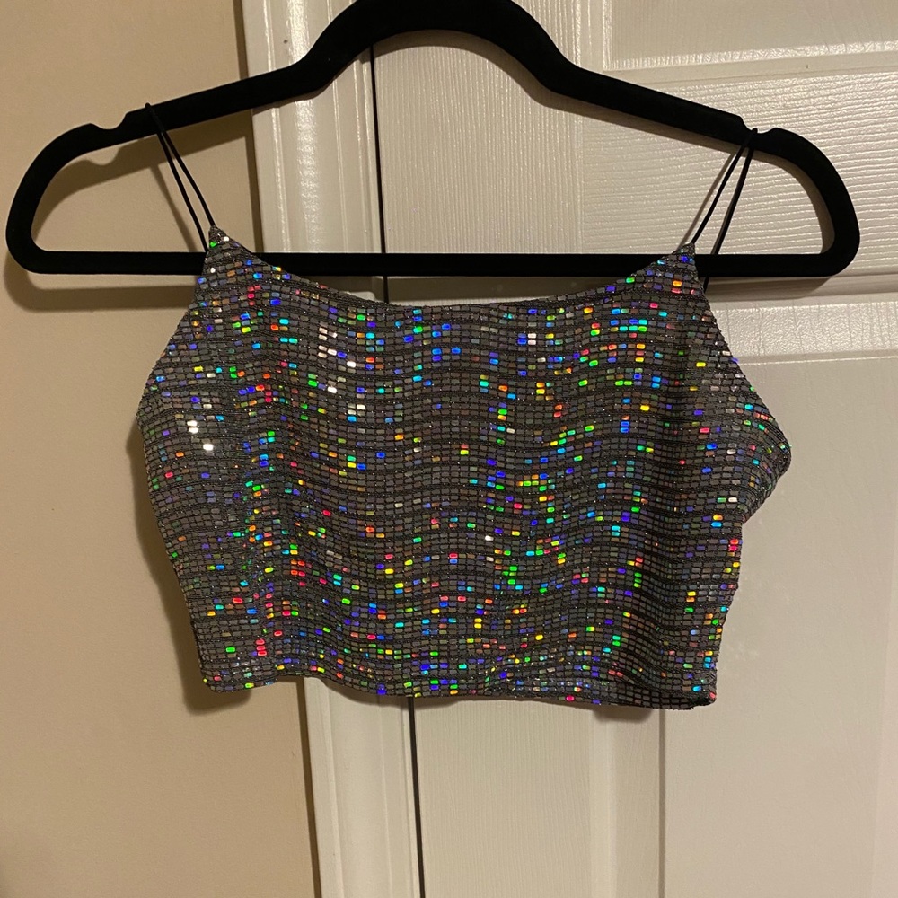 Sparkly top and bottom set